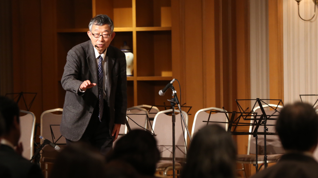 Worship service at Tokyo Antioch Church